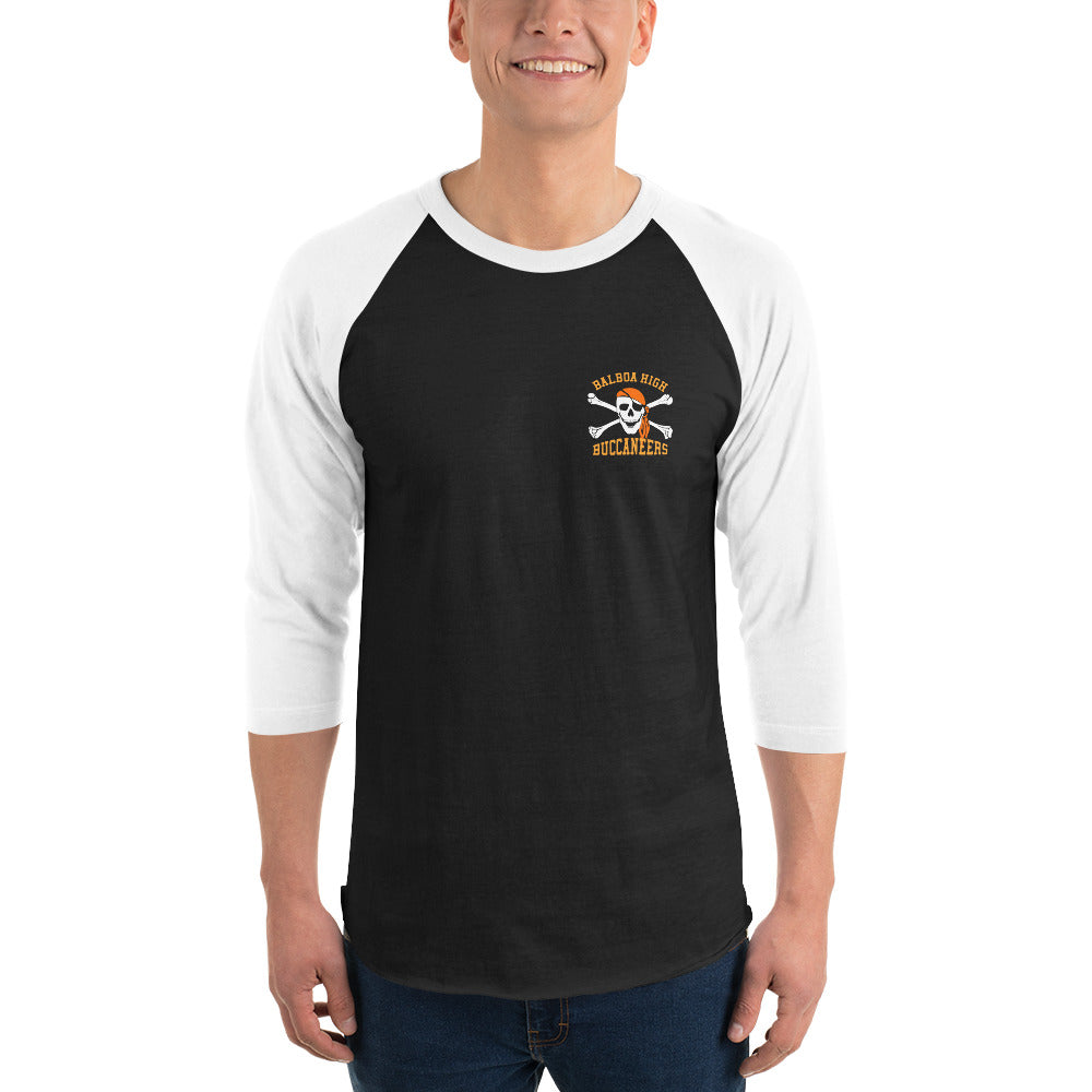 Buccaneers 3/4 Sleeve Baseball T-Shirt